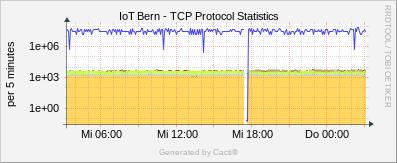 Localhost - TCP Protocol Statistics